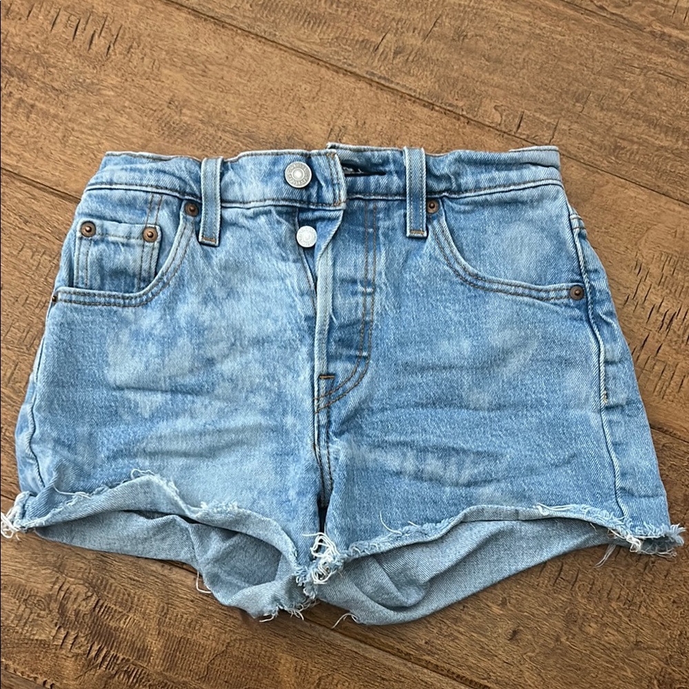 Levi denim shorts